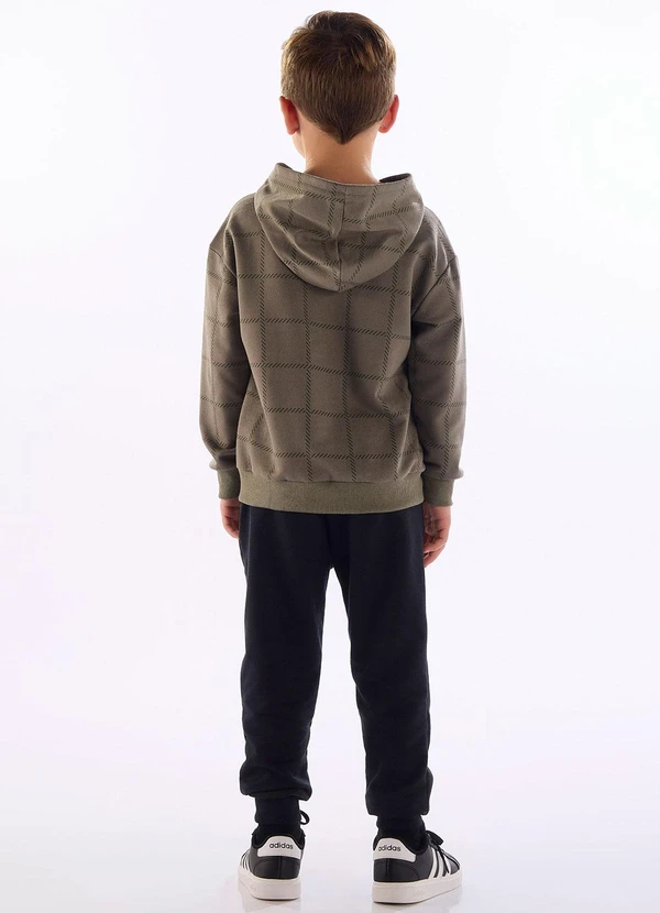 Quimby - Conjunto Blusão Estampado Calça Verde 4