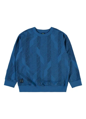 Bee Loop - Conjunto Blusão Listrado e Calça Azul - BEE LOOP