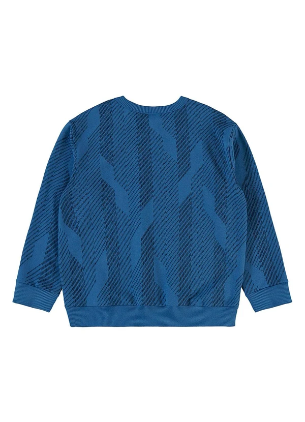 Bee Loop - Conjunto Blusão Listrado e Calça Azul 3