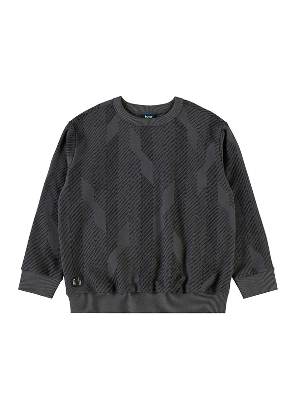 Bee Loop - Conjunto Blusão Listrado e Calça Cinza 3