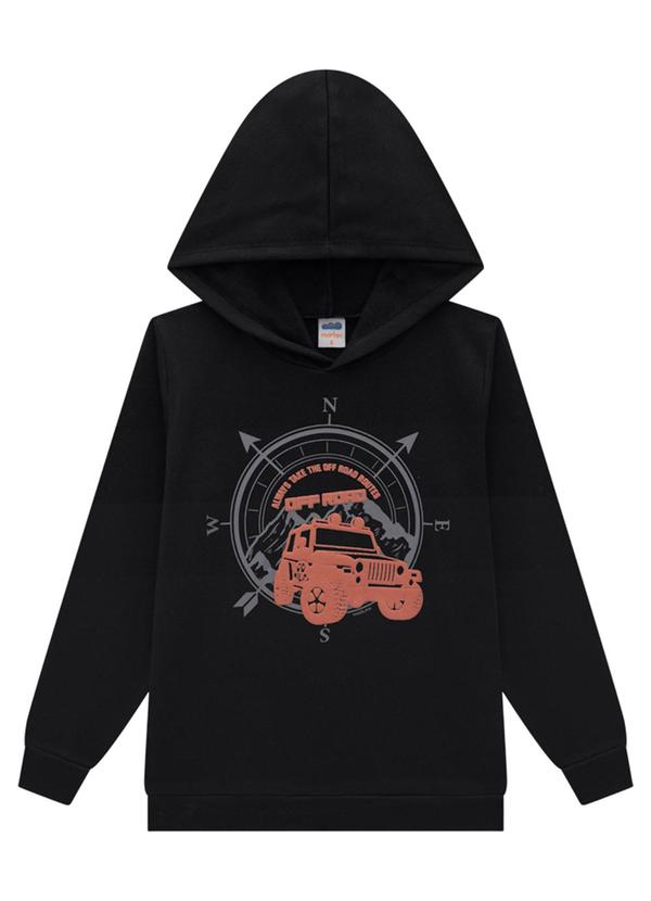 Marlan - Conjunto Blusão Off Road e Calça Moletom Preto 2