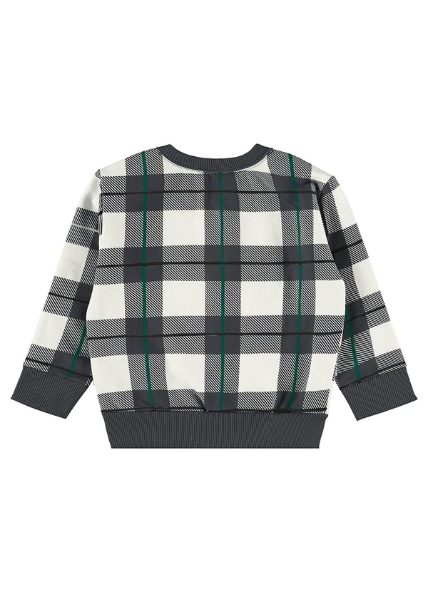 Bee Loop - Conjunto Blusão Xadrez Calça Cinza 3