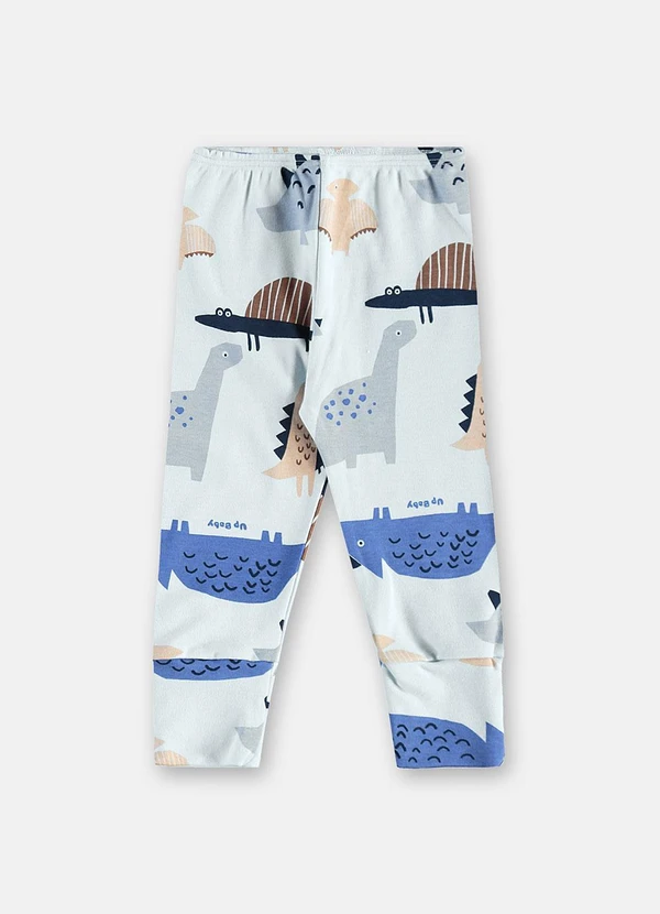 Up Baby - Conjunto Body Calça Suedine Estampado 3