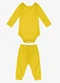 Select - Conjunto Body com Calça Laranja - variação: Amarelo