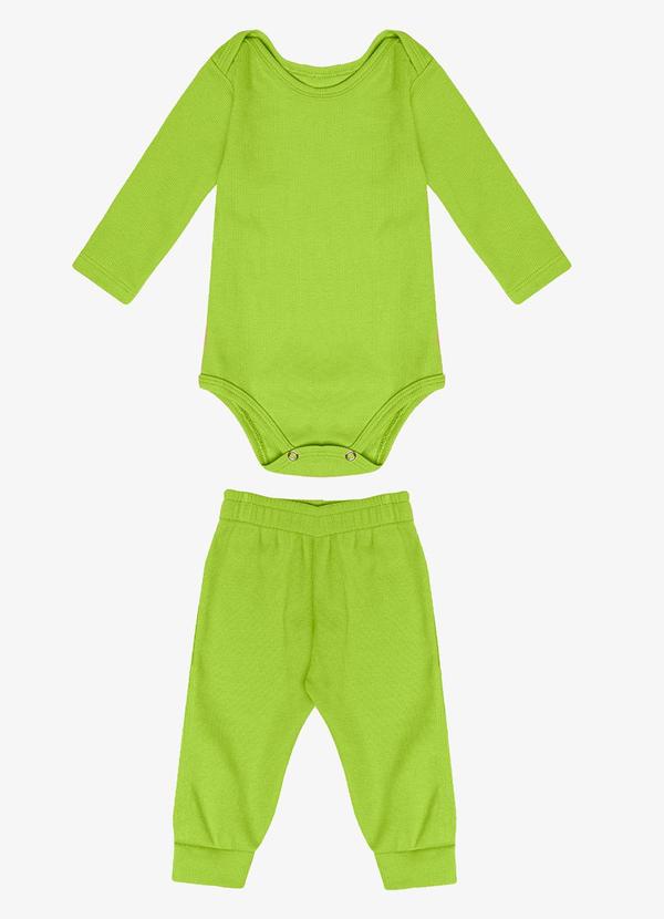 Select - Conjunto Body com Calça Verde