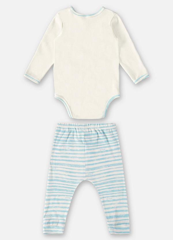Up Baby - Conjunto Body e Calça Comfy Off White 3