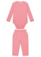 Marlan - Conjunto Body e Calça Térmica Unissex Rosa - variação: Rosa
