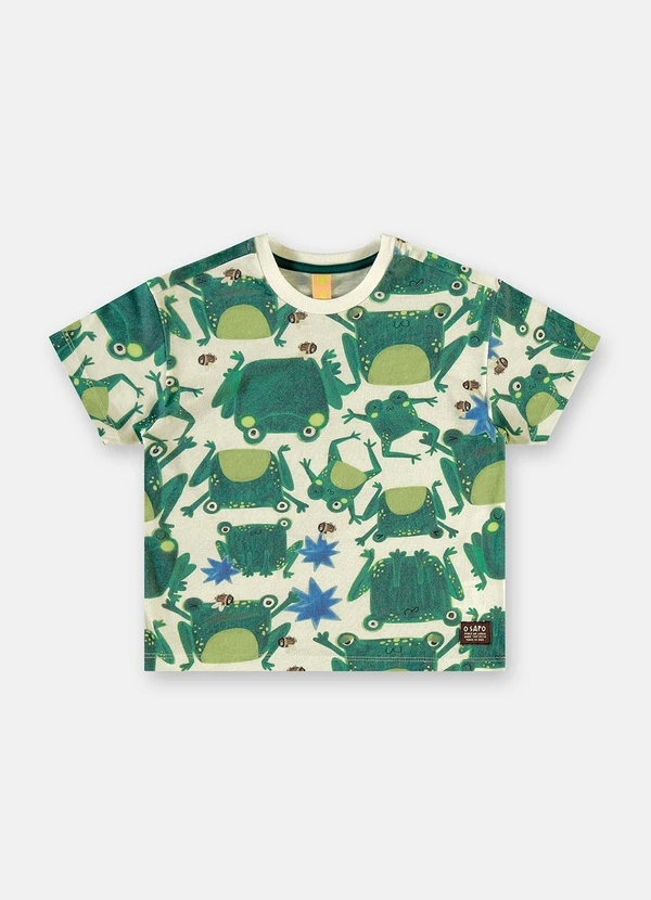 Três e Já - Conjunto Brejo Camiseta Bermuda Bege 3