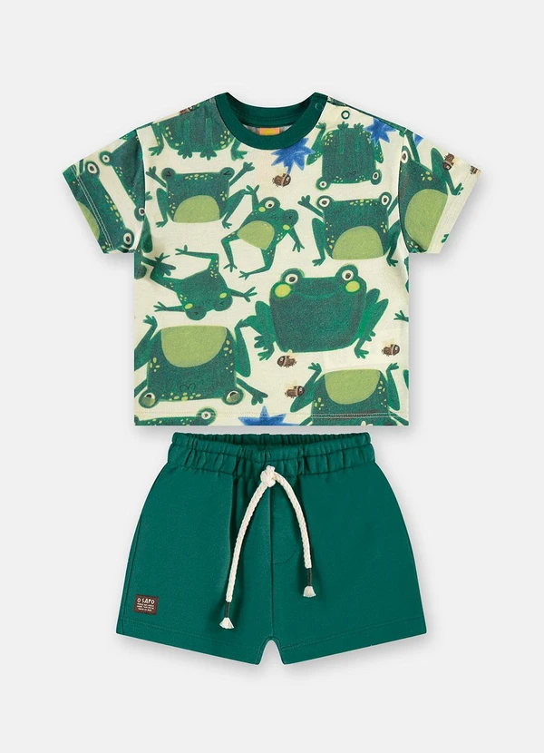 Três e Já - Conjunto Brejo para Bebê Menino Branco 2