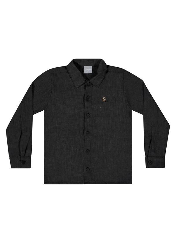 Quimby - Conjunto Camisa e Calça Menino Preto 4