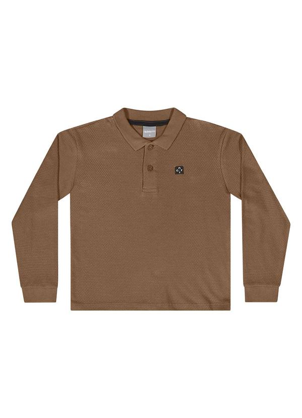 Quimby - Conjunto Camisa Polo e Calça Marrom 3