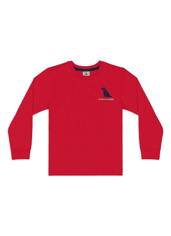 Quimby - Conjunto Camiseta Calça Cargo Vermelho 3