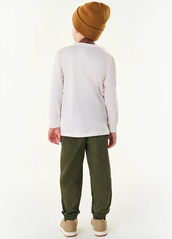 Trick Nick - Conjunto Camiseta com Calça Bege 2