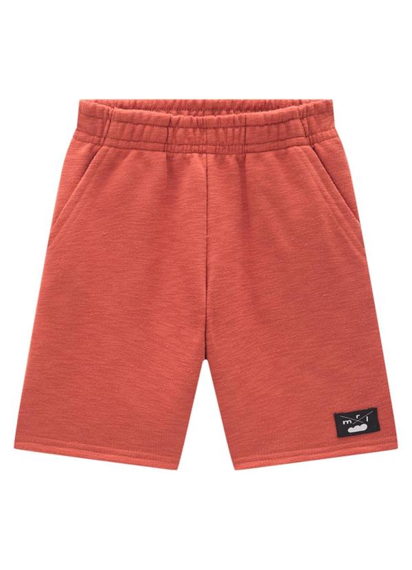 Marlan - Conjunto Camiseta e Bermuda em Moletinho Bege 3