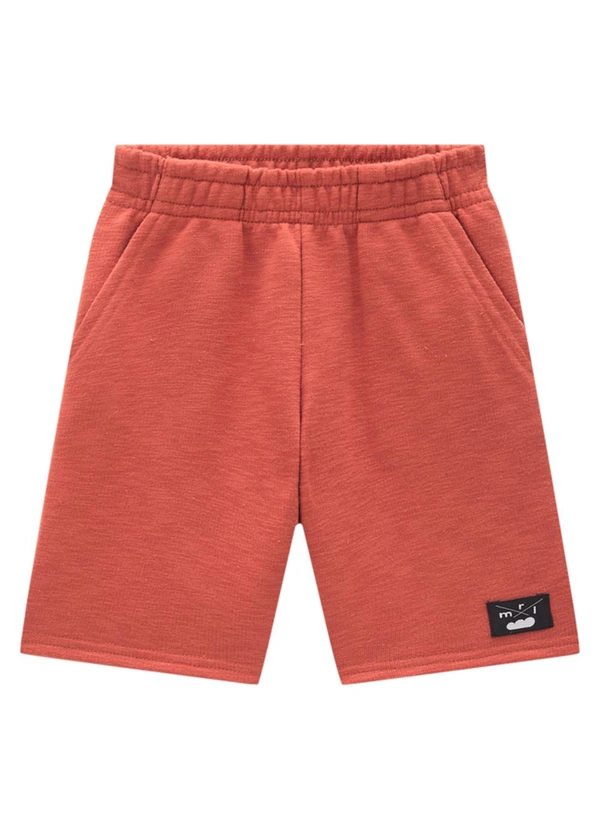 Marlan - Conjunto Camiseta e Bermuda em Moletinho Bege 3