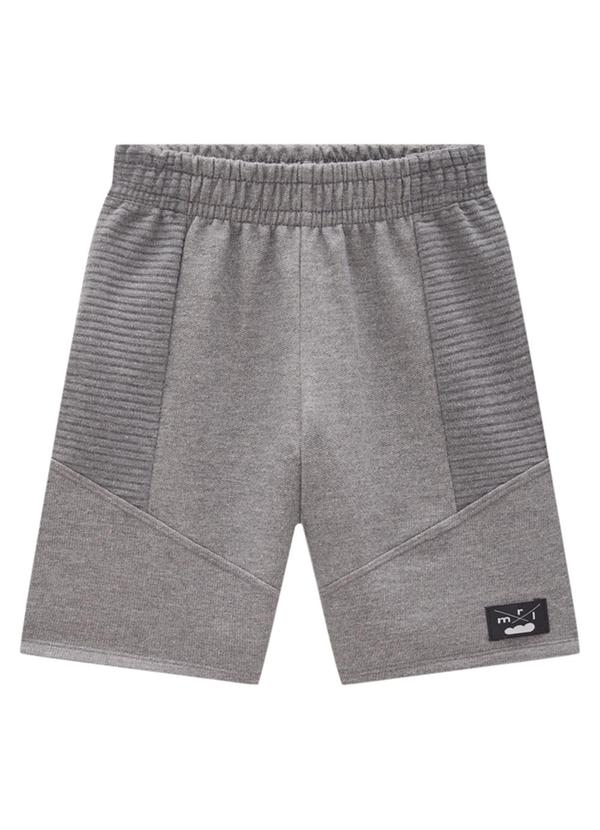 Marlan - Conjunto Camiseta e Bermuda Moletinho Bege 3