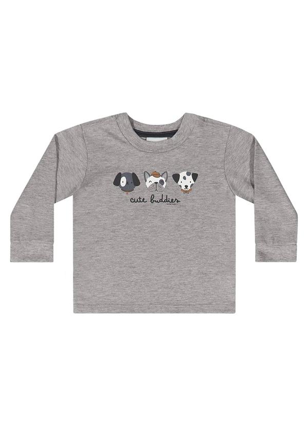 Quimby - Conjunto Camiseta e Calça Bebê Cinza 2