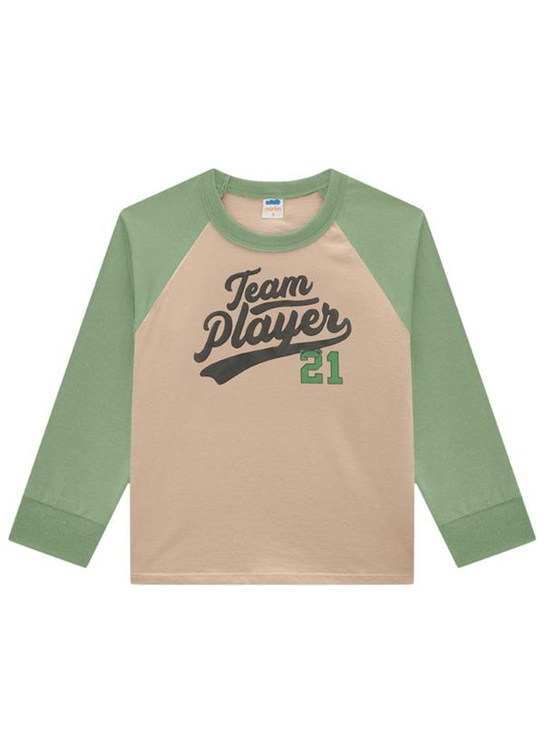 Marlan - Conjunto Camiseta e Calça em Gorgurinho Verde 2