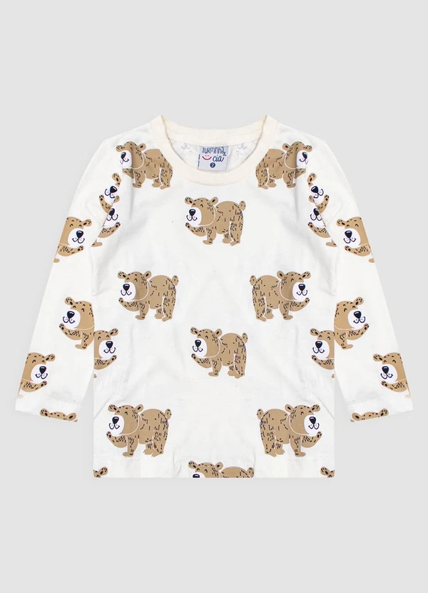 Turminha - Conjunto Camiseta e Jardineira Azul 5