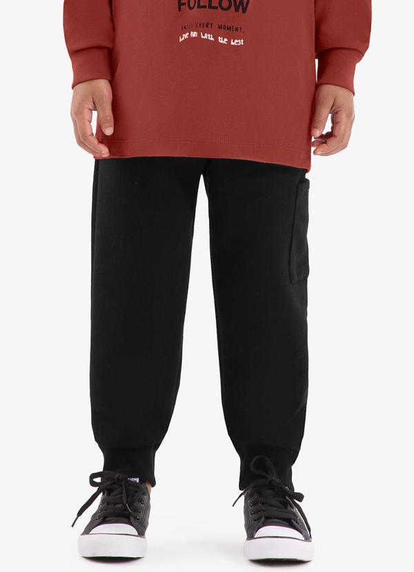 Rovi Kids - Conjunto Camiseta Manga Longa com Calça Marrom 5