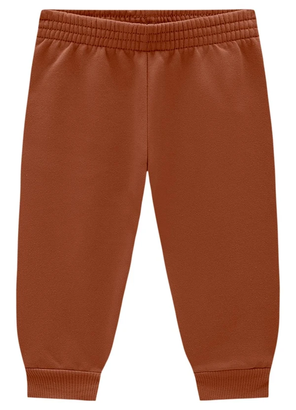 Marlan - Conjunto Camiseta Manga Longa e Calça Bege 3