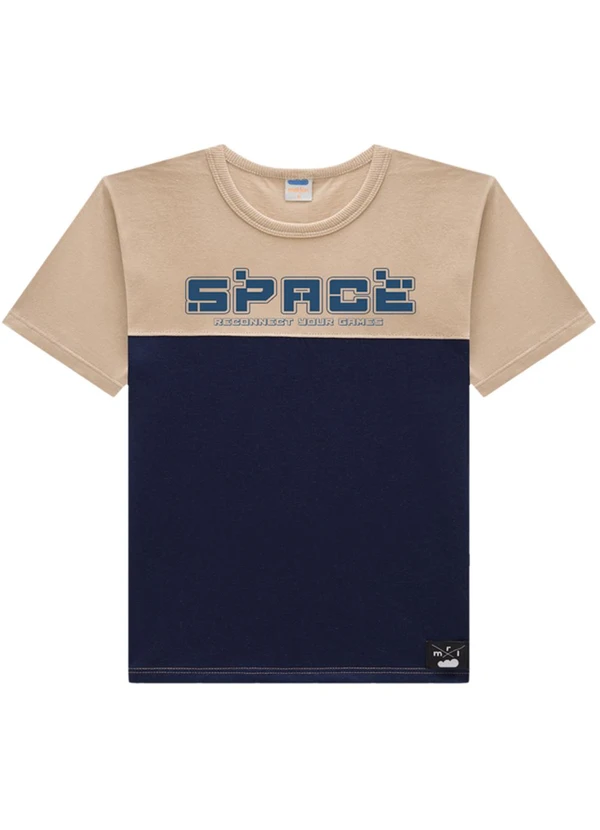 Marlan - Conjunto Camiseta Space e Bermuda Marrom 3