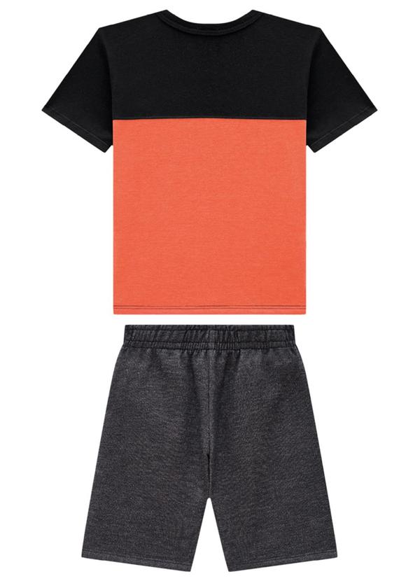 Marlan - Conjunto Camiseta Space e Bermuda Preto 2