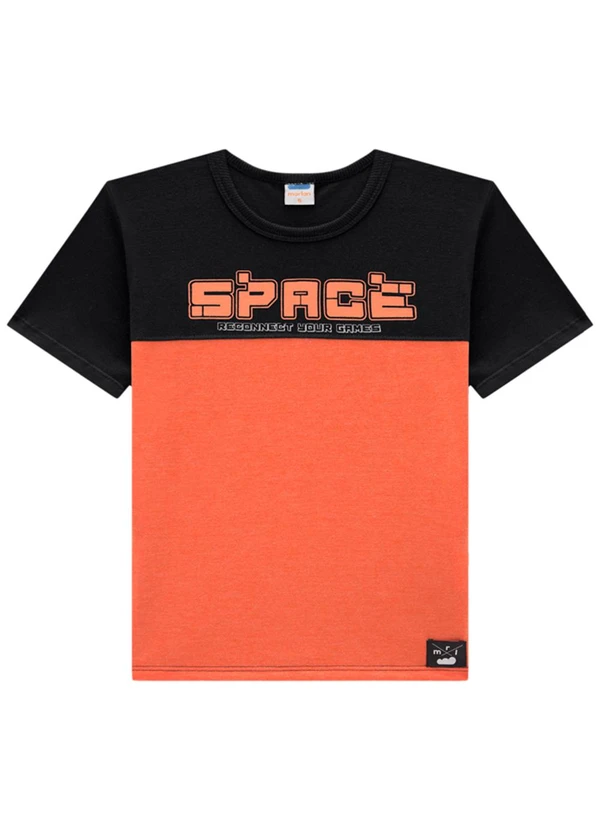 Marlan - Conjunto Camiseta Space e Bermuda Preto 3