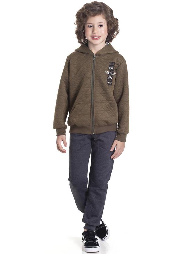 Randa Mundu - Conjunto Casaco Mat/Calça Moletom Verde