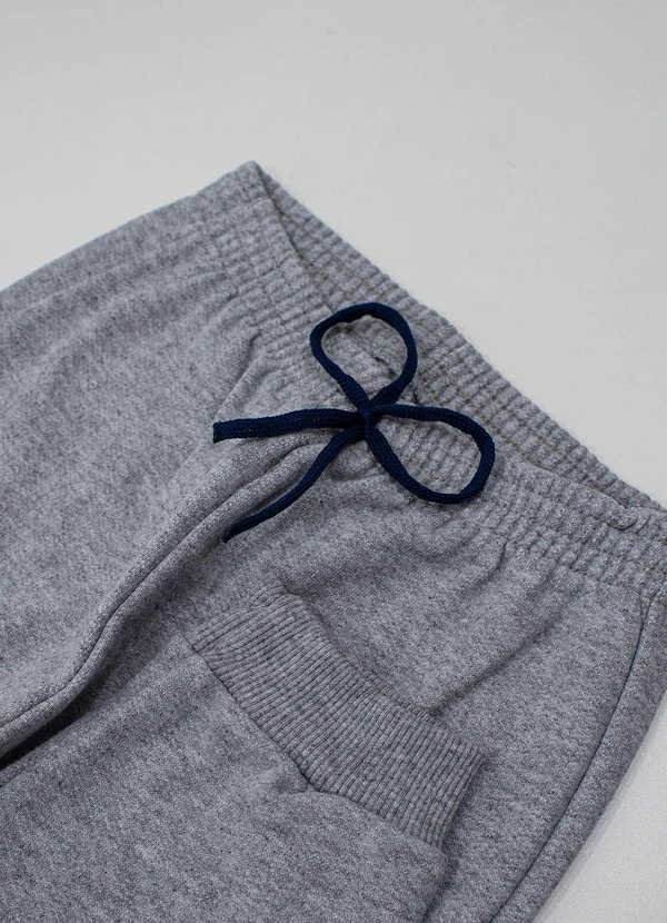 Turminha - Conjunto Casaco Moletom Panda Menino Azul 3