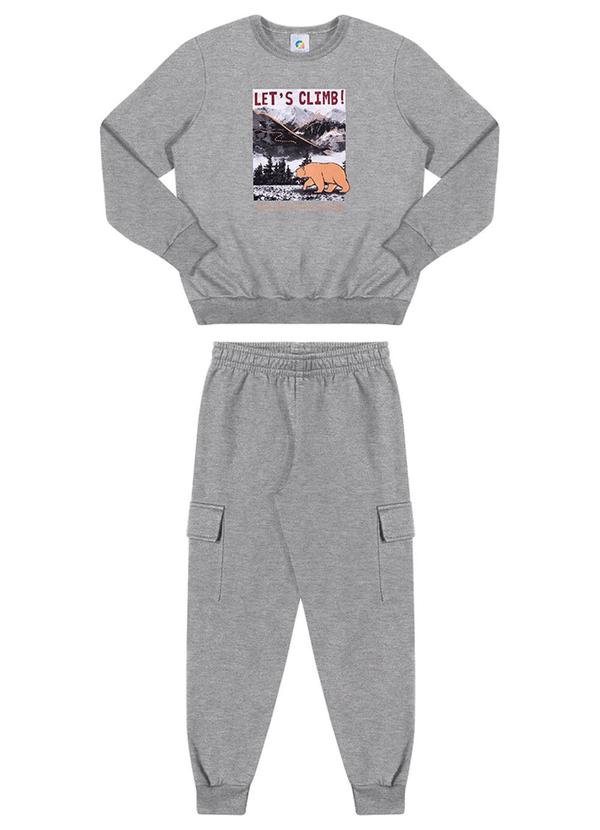 Alenice - Conjunto Casual Menino Cinza 2
