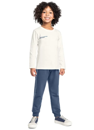 Bee Loop - Conjunto Champions League Calça Branco - BEE LOOP