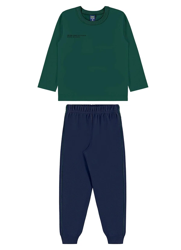 Bee Loop - Conjunto Champions League Calça Verde