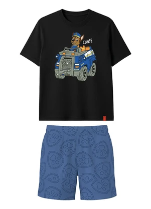 Malwee Kids - Conjunto Chase® em Moletinho Preto - MALWEE KIDS
