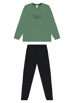 Carinhoso - Conjunto Classic Jogger Menino Verde - CARINHOSO