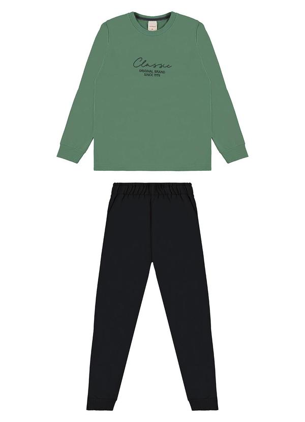 Carinhoso - Conjunto Classic Jogger Menino Verde
