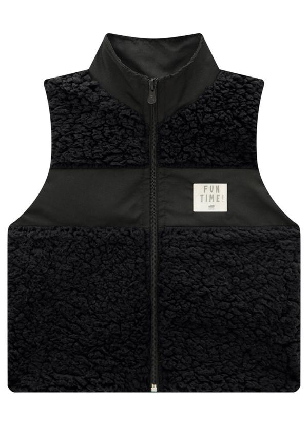 Marlan - Conjunto Colete, Camiseta e Calça Preto 2