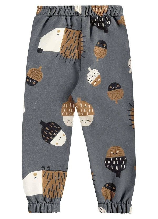 Três e Já - Conjunto com Blusão e Calça Cinza 7