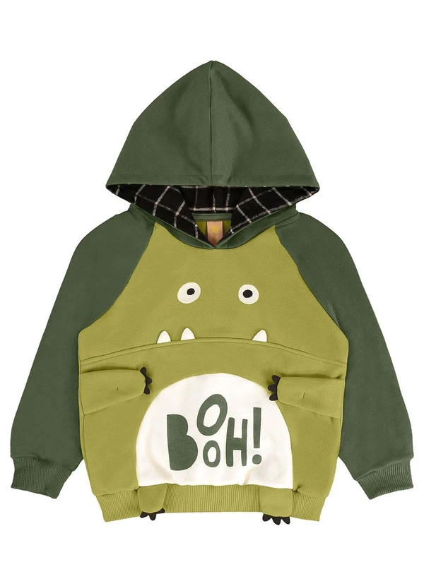 Três e Já - Conjunto com Blusão e Calça de Verde 3