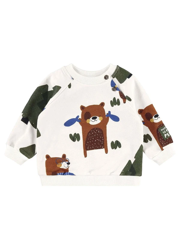 Três e Já - Conjunto com Blusão e Calça Marrom 4