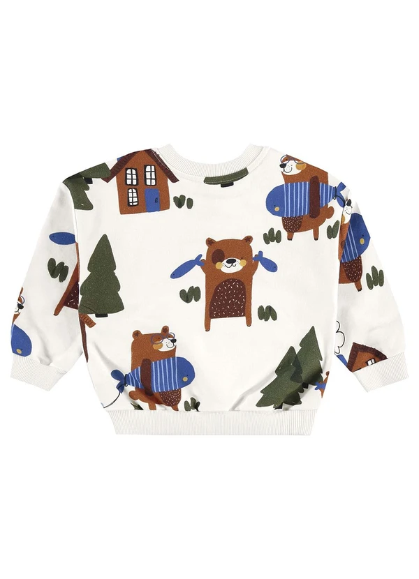 Três e Já - Conjunto com Blusão e Calça Marrom 6