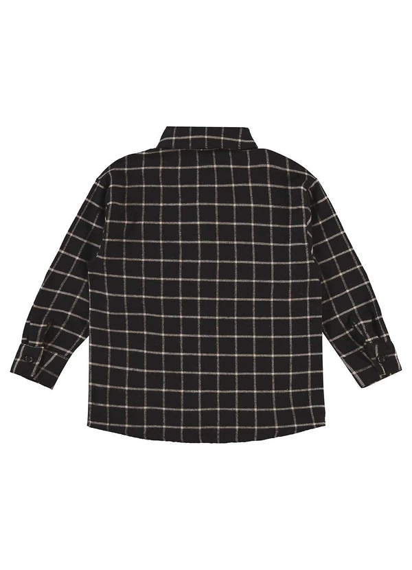 Três e Já - Conjunto com Camisa e Bermuda Preto 5