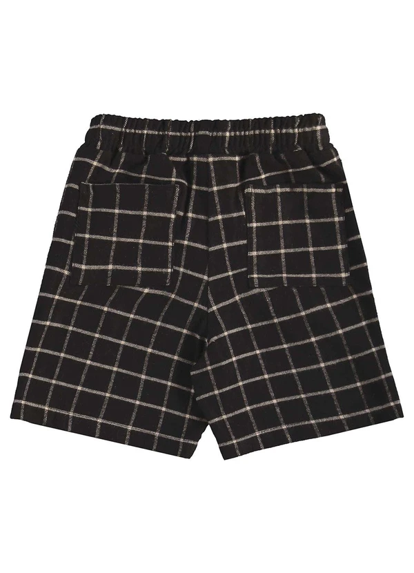 Três e Já - Conjunto com Camisa e Bermuda Preto 7