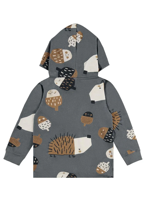 Três e Já - Conjunto com Camiseta e Bermuda Cinza 6