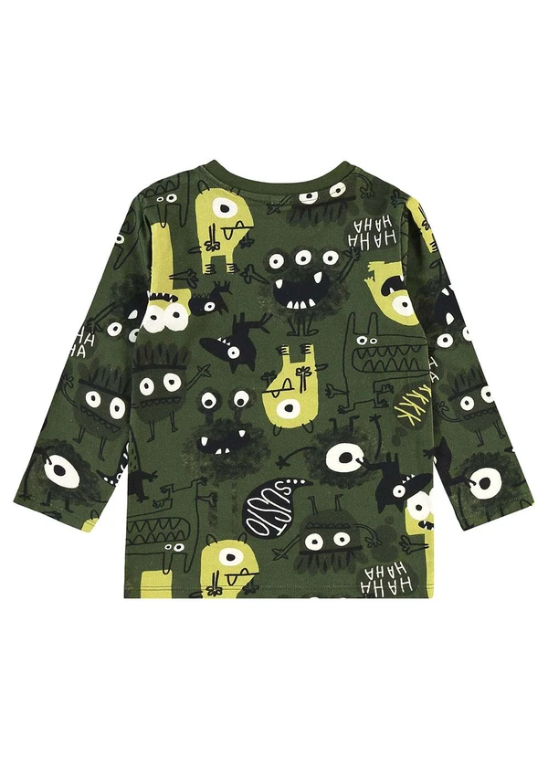 Três e Já - Conjunto com Camiseta e Calça de Verde 5