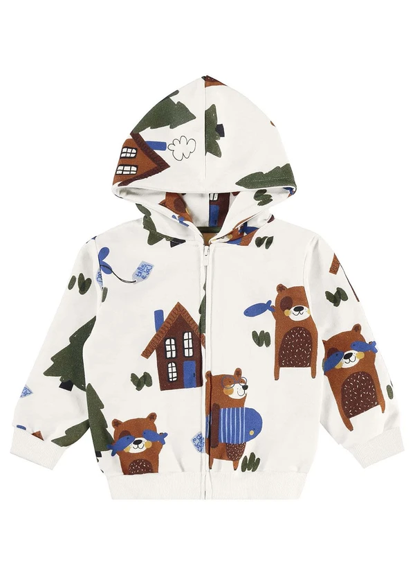 Três e Já - Conjunto com Jaqueta e Calça Bege 5