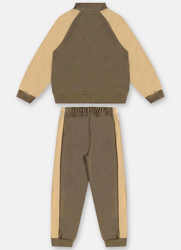 Up Baby - Conjunto com Jaqueta e Calça Bege 3
