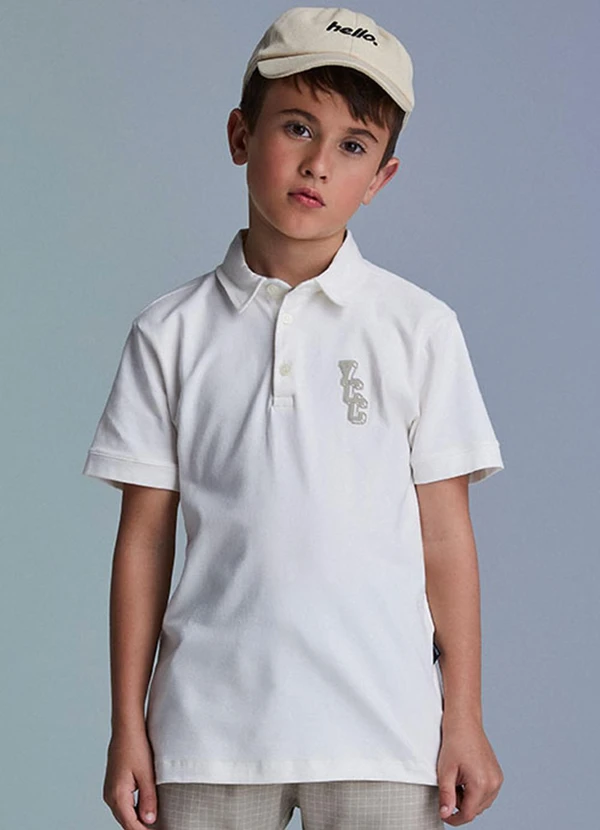 Youccie - Conjunto de Estampa Quadriculada Off White 3