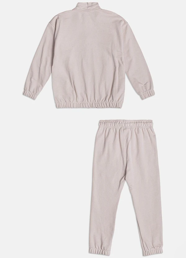 Youccie - Conjunto de Moletom Bege Off White 2