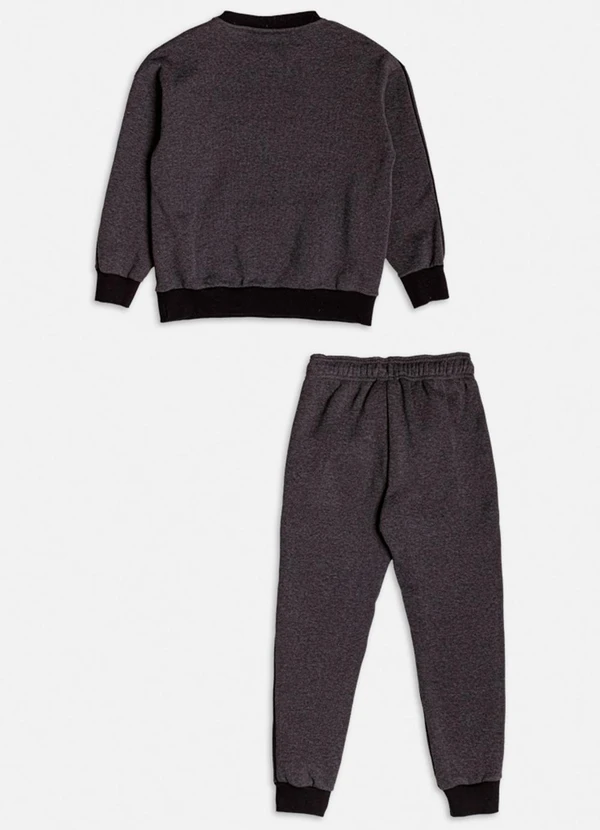 Youccie - Conjunto de Moletom Michigan University Grafite 2